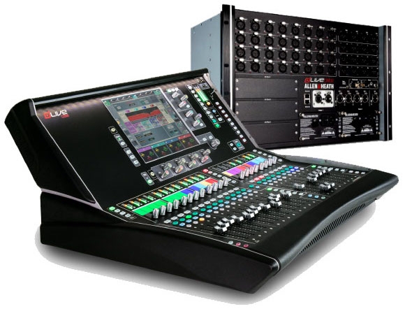 Аренда цифрового микшерного пульта Allen&Heath C-2500 и CDM-32.