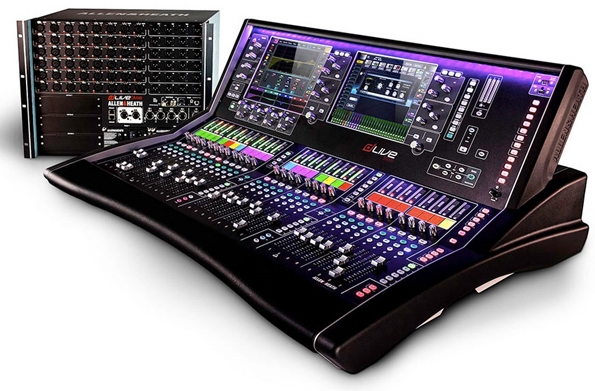 Аренда цифрового микшерного пульта Allen&Heath dLive S-5000 и DM-48.