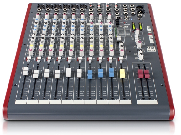 Аренда микшерного пульта на 12 входных каналов с процессором эффектов.