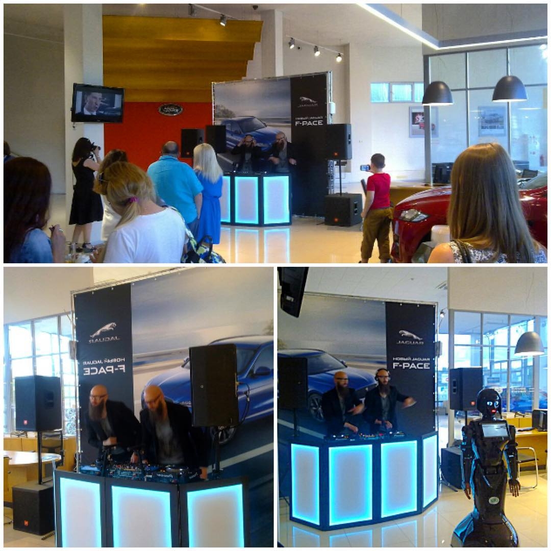 Аренда DJ-фасада для DJ-оборудования.