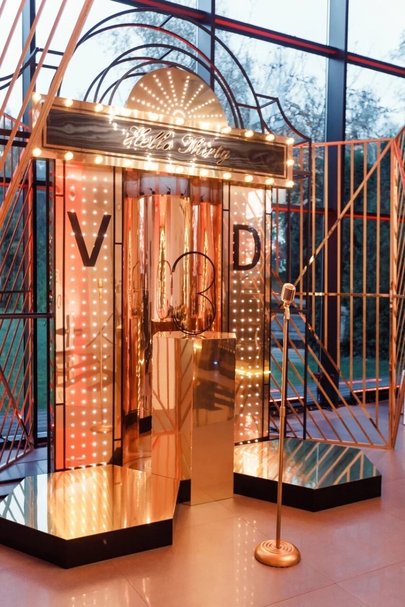 Золотой микрофон в аренду