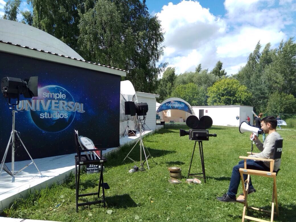 Аренда режиссерского кресла для фотозоны