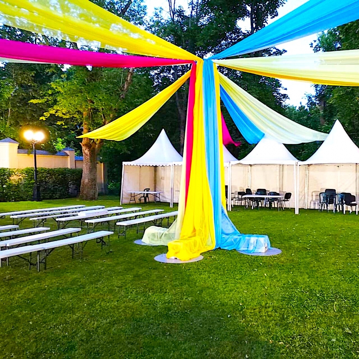 Аренда конструкций из фермы в Индийском посольстве