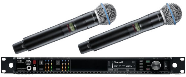 Аренда профессиональной радиосистемы Shure Axient AD4DE