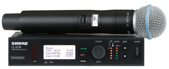 Аренда радиомикрофона Shure ULXD
