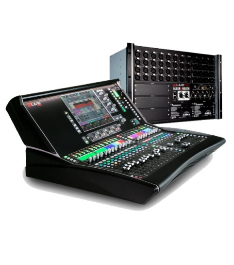 Цифровой микшерный пульт Allen&Heath dLive С-2500 + СDM-32 в аренду Аренда цифрового микшерного пульта Allen&Heath dLive С-2500