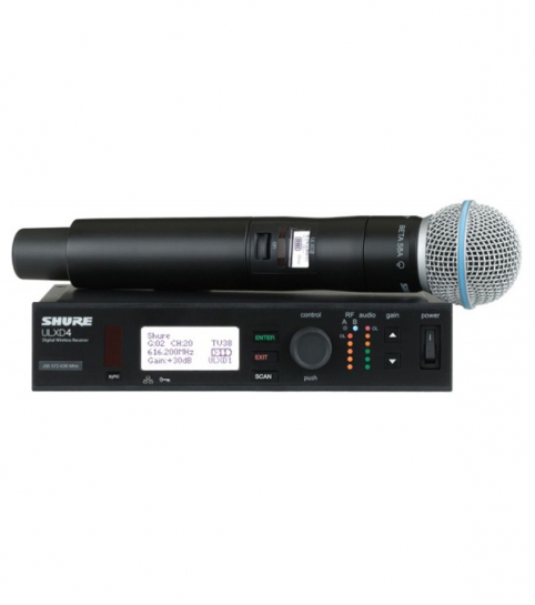 Радиомикрофон Shure ULXD 24E/B58 K51 Beta58a в аренду Радиомикрофон Shure ULXD 24E/B58 K51 Beta58a