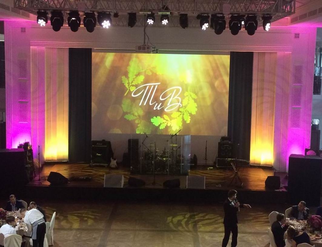 Аренда архитектурной подсветки для мероприятия.