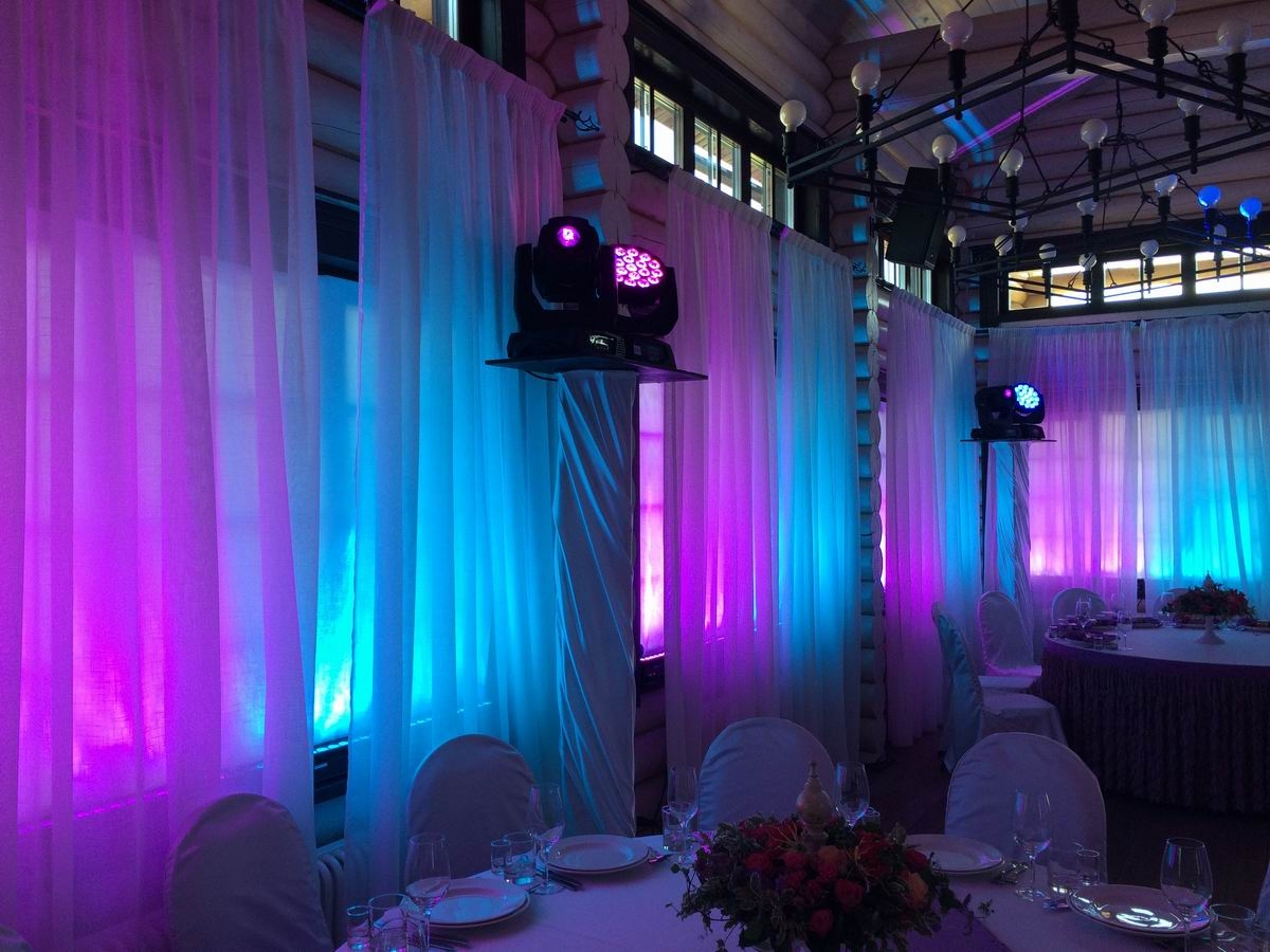 Архитектурная подсветка в аренду