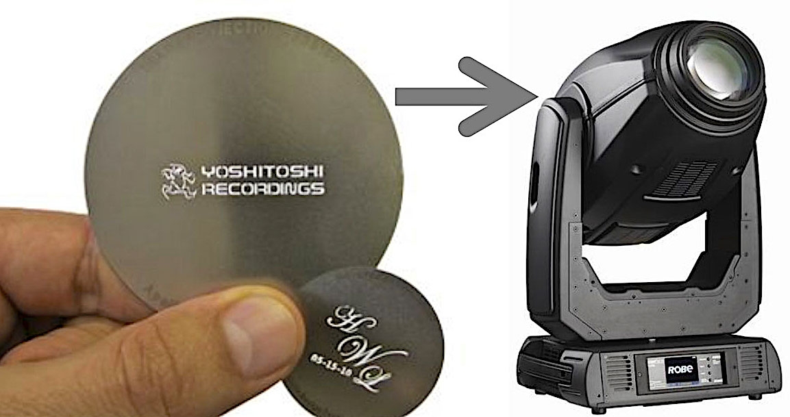 Изготовление гобо-трафарета для светового прибора