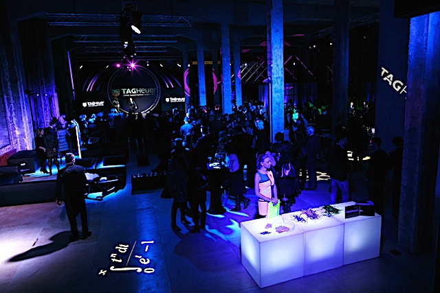 Гобо на мероприятие TAG Heuer