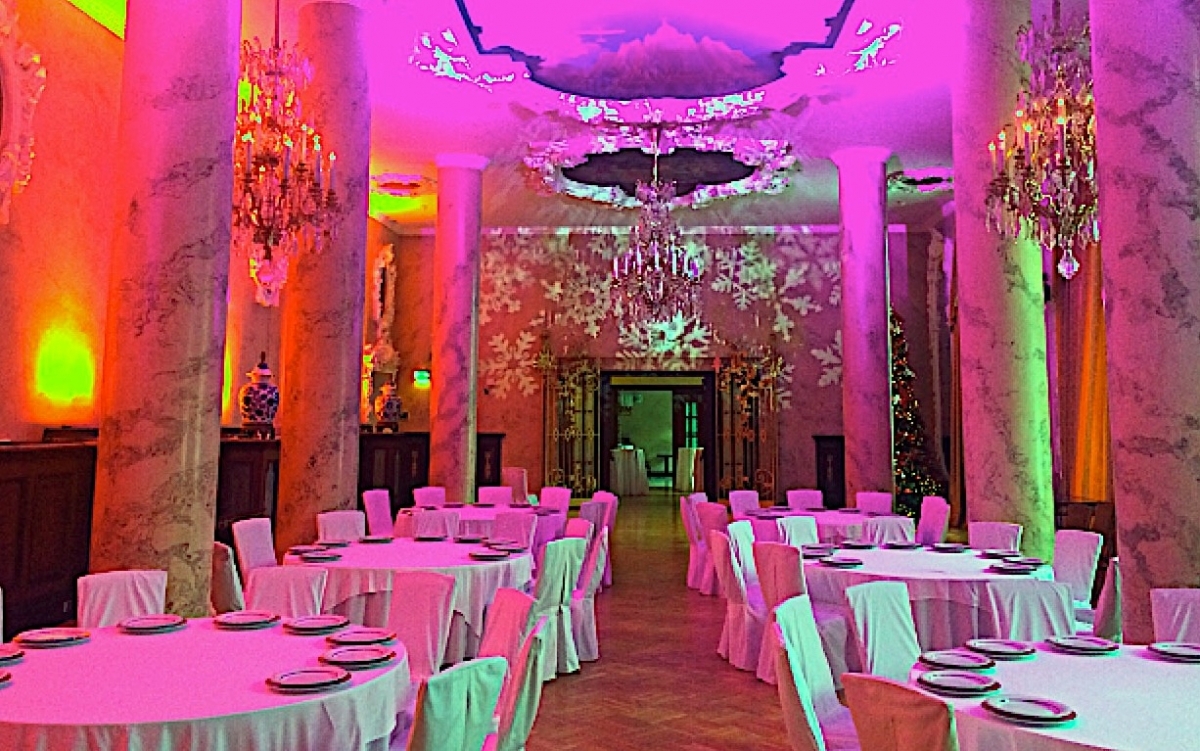 гобо-снежинки изготовление