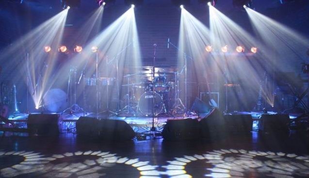 Аренда света для звезды эстрады - А-Студио