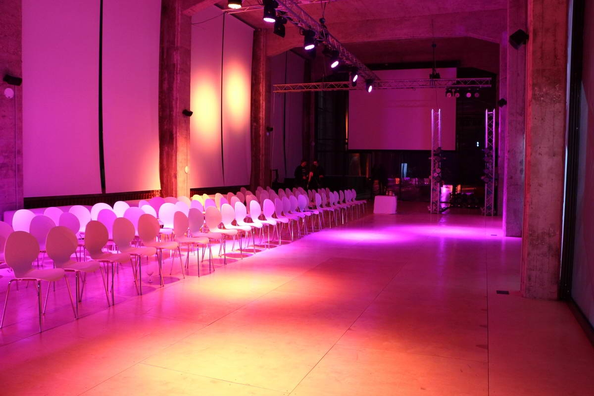 Аренда света для показа мод Schwarzkopf на Центральном телеграфе