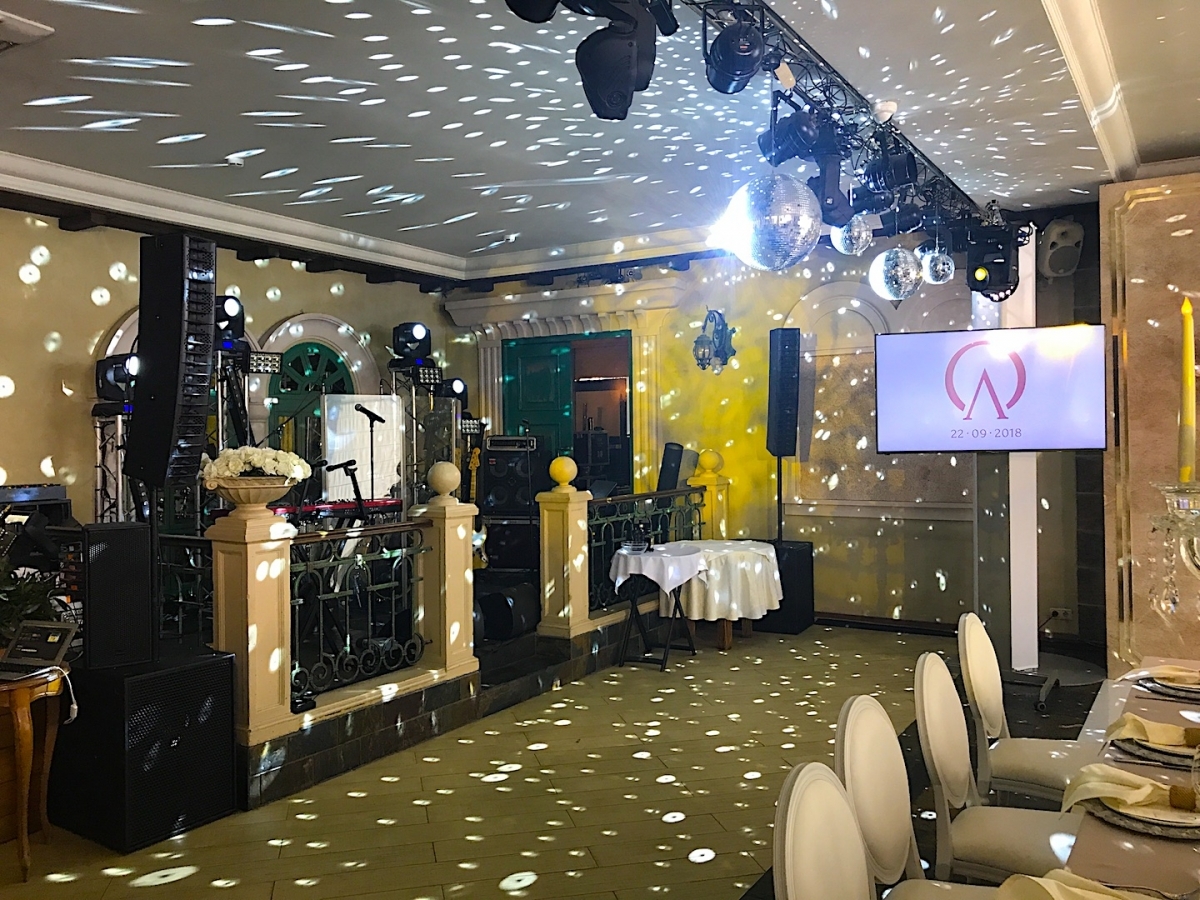 Аренда диско-шара на свадьбу