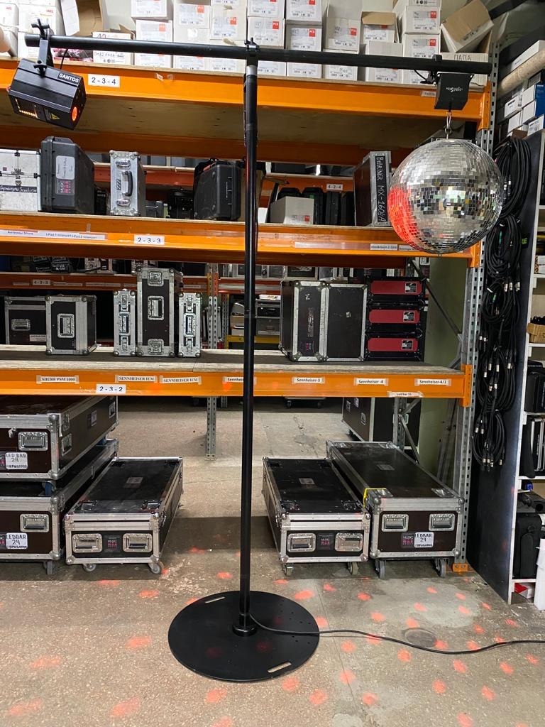 Аренда стойки для крепления зеркального шара