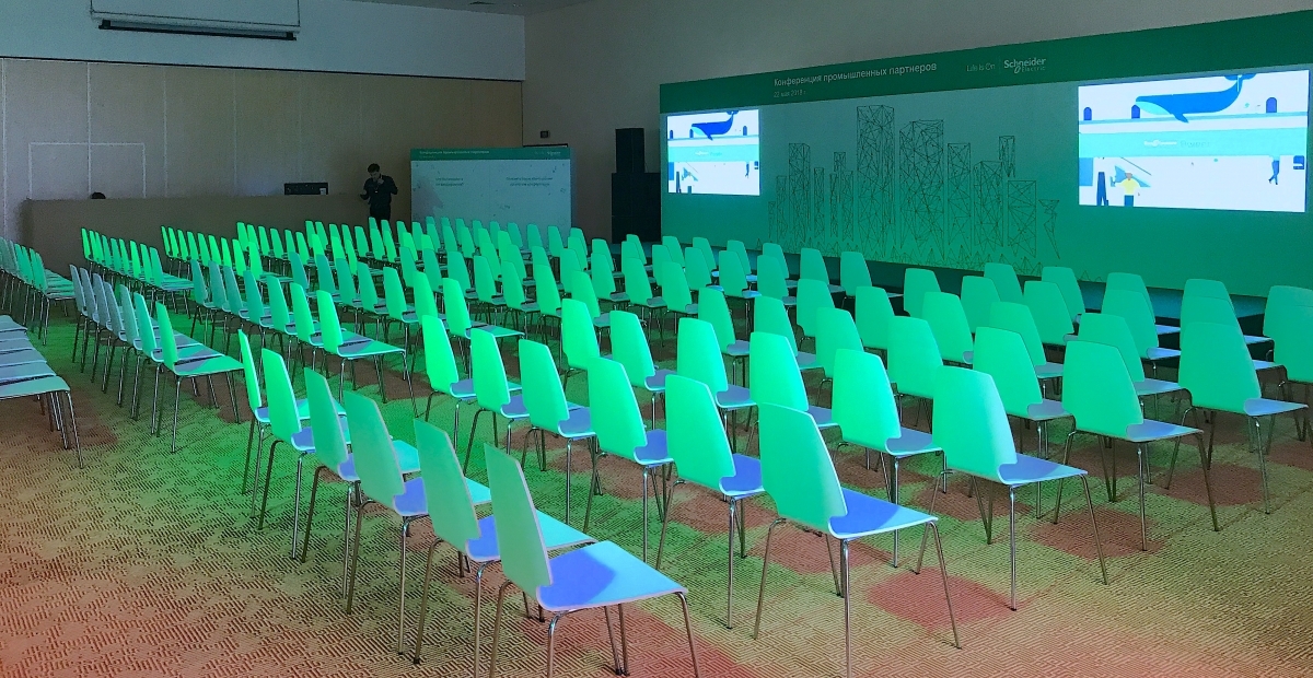 Аренда проектора на конференцию в отеле Ареал