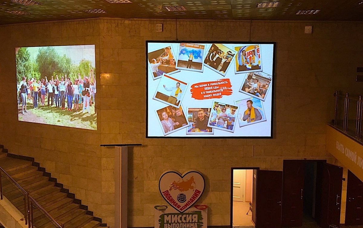 Проектор в аренду в Москве