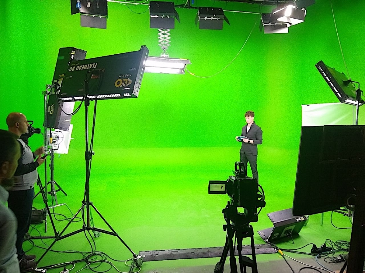Онлайн-студия с хромакеем