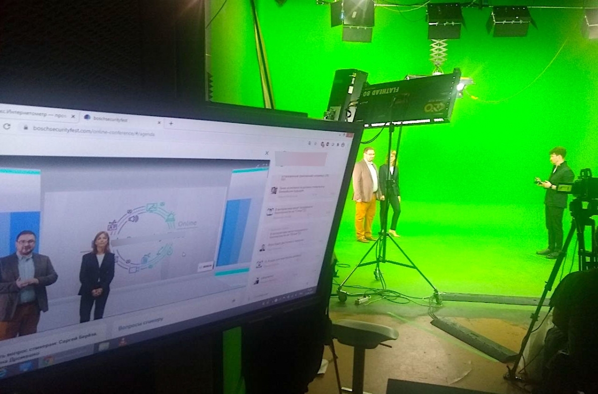 Хромакей и виртуальная студия.