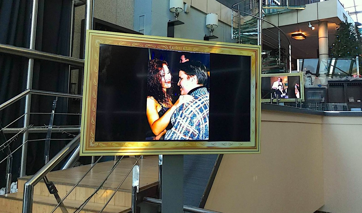 Аренда плазмы 60" с каше рамкой