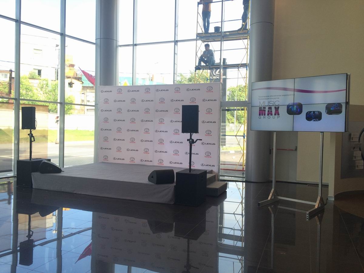 Звук в аренду 3 кВт на мероприятие.