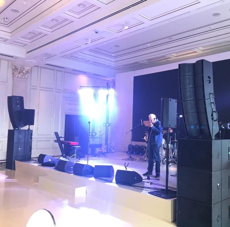 Аренда звука 18 кВт. Отель Four Seasons.