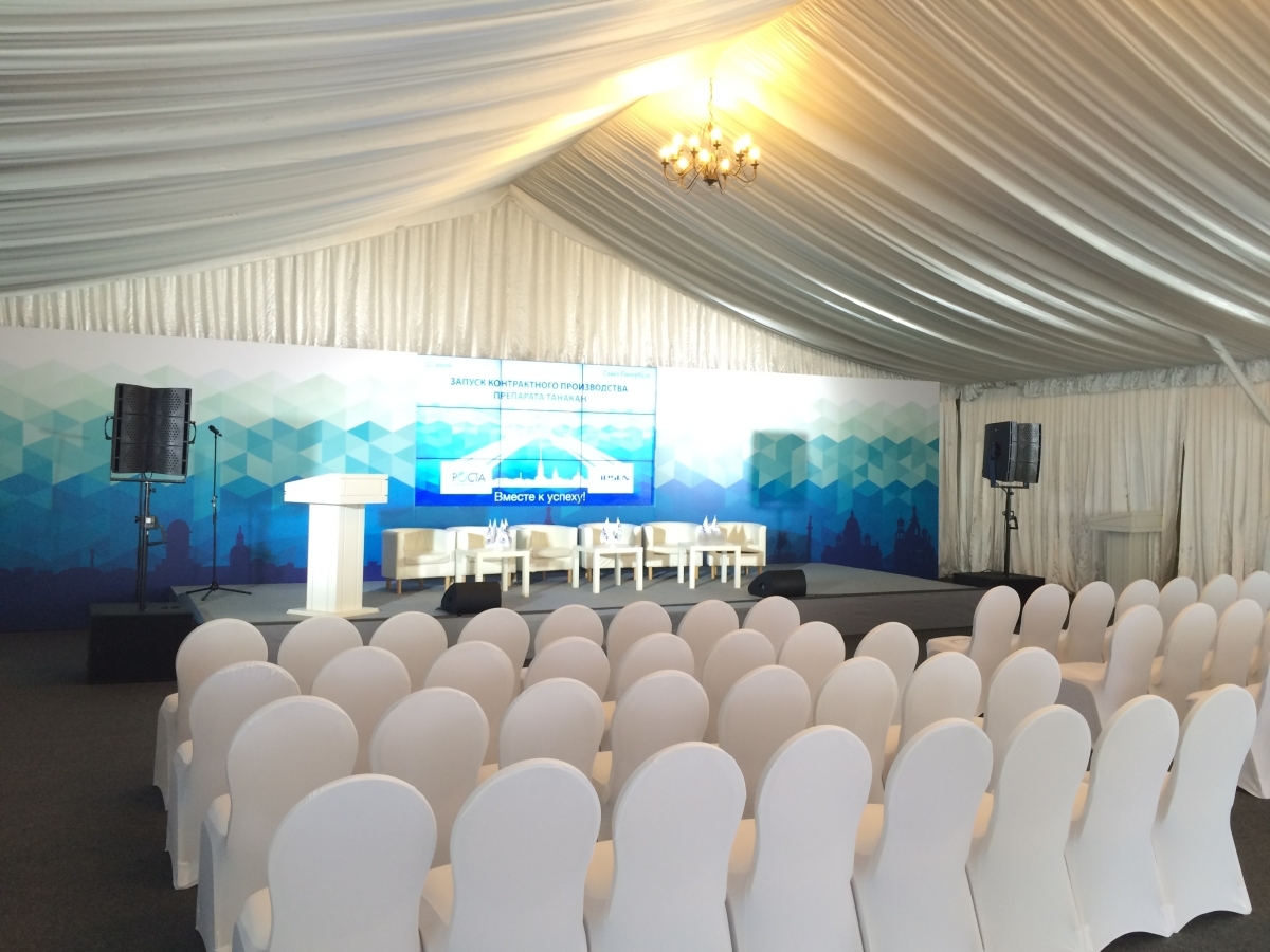 Аренда звука 7 кВт для конференции.